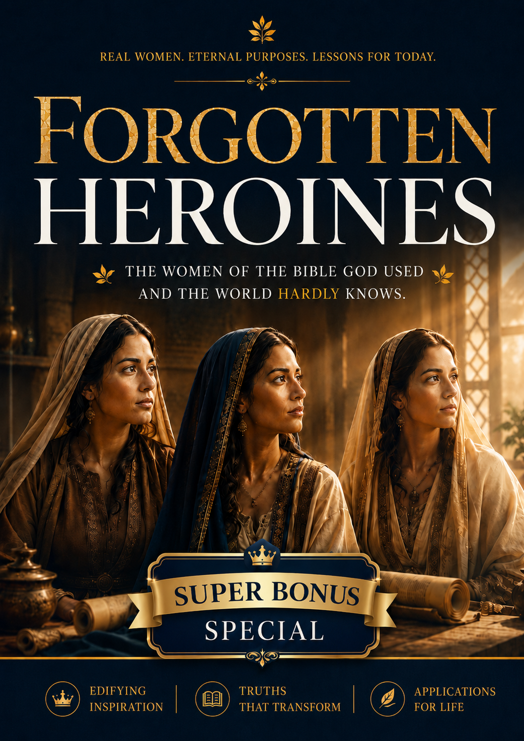 Super bonus cover Forgotten Heroines